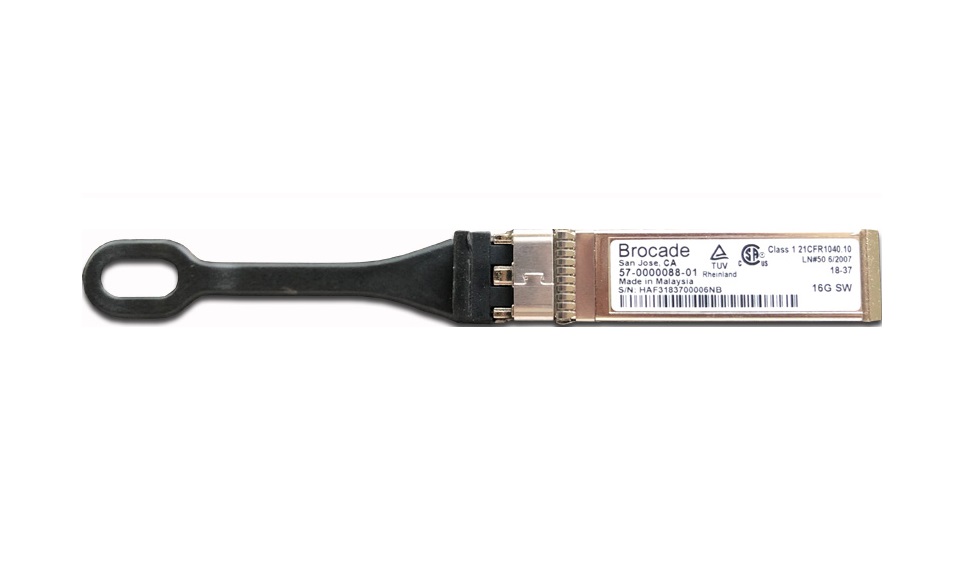 Brocade - 57-0000088-01 - 16GBase-shortwave Multi-mode Fiber 100m 850nm Duplex Lc Connector Sfp+ Transceiver Module