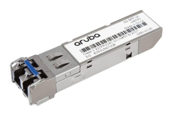HPE - J4859D - Aruba 1000BASE-LX SFP 1310nm 10km DOM LC MMF/SMF Transceiver Module