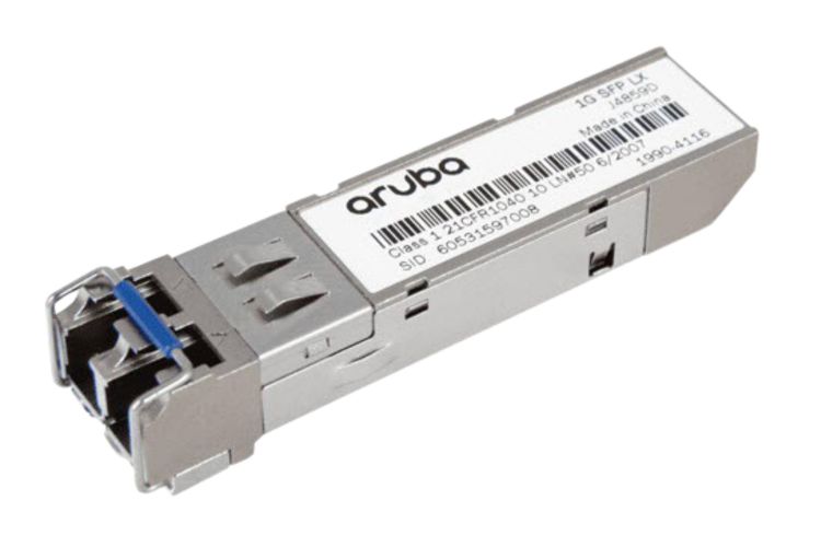 HPE - J4859D - Aruba 1000BASE-LX SFP 1310nm 10km DOM LC MMF/SMF Transceiver Module